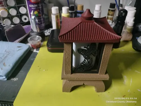 Butterfly Lantern 02